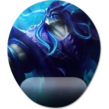 Pixxa Mobile Legends - Belerick Bilek Destekli Mousepad Model - 3 Oval