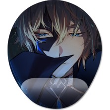 Pixxa Dainsleif - Genshin Impact Bilek Destekli Mousepad Model - 4 Oval
