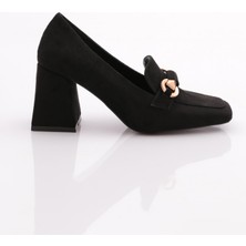 DGN 0401 Kadin Onu Tokali Topuklu Ayakkabi