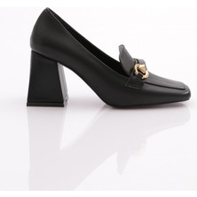 DGN 0401 Kadin Onu Tokali Topuklu Ayakkabi