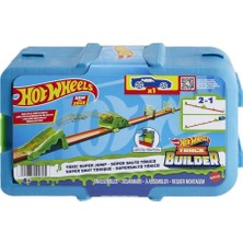 HKX47 Hot Wheels Track Builder Heyecanlı Atlayış Akrobasi Seti