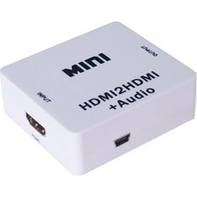 hdmı 2 hdmı + audio 3,5 mm stereo audio ses ayırıcı adaptör