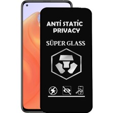 Caseart Xiaomi Mi 10T Tam Kaplayan Anti Statik Hayalet Süper Cam Ekran Koruyucu