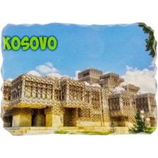 Dünyadan Hediyeler Kosova Priştine Temalı Kırık Magnet