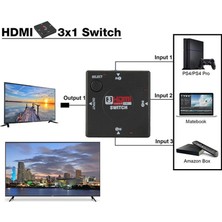 hdmı seçmeli 3in1 çoklayıcı switch v1.4