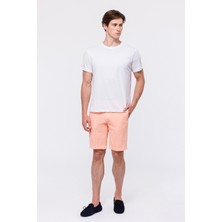 Edwards Erkek Beyaz Organik Pamuklu Bisiklet Yaka T-Shirt