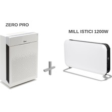 Winix Zero Pro Hava Temizle Cihazı ve Mill Portatif Akıllı Isıtıcı 1200W-WIFI Bağlantılı