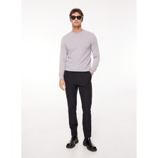 Tombolini Bisiklet Yaka Slim Fit Lacivert Erkek Kazak 61101130