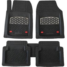 Rptech Seat Ateca 4x4 2021 4d Havuzlu Üniversal Yeni Nesil Pro Paspas Siyah - Gri