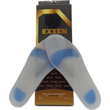 Exxen Tam Ortopedik Anatomik Silikon Ayakkabı Tabanlığı Topuk Dikeni Tabanlığı