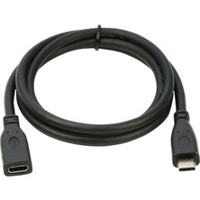 keepro type c usb 3.1 dişi erkek uzatma kablosu 50 cm