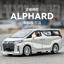 Gujing Yeni 1:24 Toyota Alphard Simülasyon Alaşım Araba Modeli (Yurt Dışından)