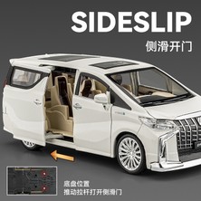 Gujing Yeni 1:24 Toyota Alphard Simülasyon Alaşım Araba Modeli (Yurt Dışından)
