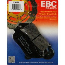 Ebc FA196 2014-2023 Honda Nc 750 x Dct Uyumlu Ön Fren Balatası Organik Balata