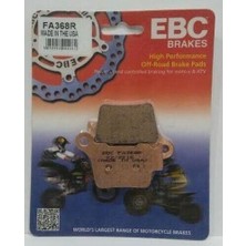 Ebc FA368R 2004-2023 Ktm 250 Exc Uyumlu Arka Fren Balatası Sinterli Balata