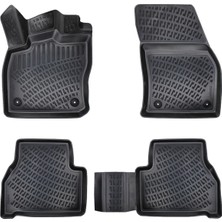 Rizline Ford Tourneo Connect 3D Paspas 3D Havuzlu Paspas 2023 Sonrası Siyah Renk - Rizline Marka