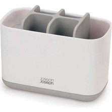 Joseph Joseph Easy-Store Büyük Diş Fırçalık - Beyaz/Gri