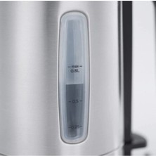 Russell Hobbs Kompakt Ev Fırçalanmış Çelik Su Isıtıcısı (Kettle)