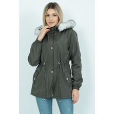 Narika Trenç Giy Çık. Peluşlu Içi Peluşlu Mont Su Itici Özelliği
