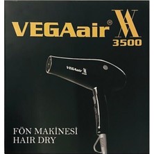 Premium Market Fön Makinesi Vega Air 3500 Gerçek 2500 Watt Profesyonel