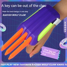 Eva Store1 Havuç King Kong Pençe Oyuncak 3D Yerçekimi Dekompresyon Wolverine Pençe Havuç Erkekler Pençe (Yurt Dışından)