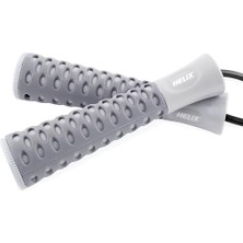 Helix Jrp-20 Atlama İpi Gri Renkli Delikli Kauçuk Saplarla Hızlı Atlama İçin Uygun