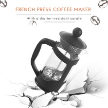 Humble Fransız Kahve Makinesi Küçük French Press Sabah Kahvesi Için Mükemmel Üstün Filtrasyonlu Maksimum Lezzet Kahve Demleme Makinesi (Yurt Dışından)