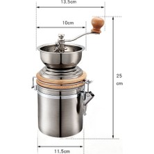 Humble Kahve Makinesi Manuel Kahve Değirmeni Baharat Değirmeni El Aracı Kahve Çekirdeği Eziyet Kahve Değirmeni Mutfak Değirmeni Kahve Araçları (Yurt Dışından)