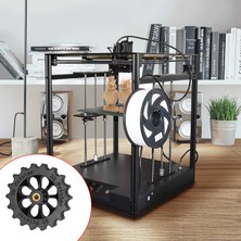 Humble 3D Yazıcı Aksesuarları Sıcak Yatak Yükseltme El Büküm Otomatik Tesviye Somunu Kiti Ender3 CR10/10S 3D Printe (Mavi + Siyah) (Yurt Dışından)