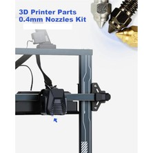 Humble 15 Adet Fit Elegooneptune 4 Seriesnozzles 3D Yazıcı Parçaları Yüksek Sıcaklık 0.4mmnozzles Kiti Fit Forneptune 4 Pro (Yurt Dışından)