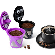 Humble Kahve Kapsül Fincan K-K ve K Fincan Artı Kahve Makinesi Kahve Çelik Doldurulabilir R0J7 Filtre Kahve (Yurt Dışından)