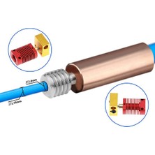 Humble Adet Titanyum Alaşımlı Bi-Metal Isı Kırma Boğaz Ender3 CR10 1.75 mm Filament Pürüzsüz Isı Kırma 3D Yazıcı Aksesuarları (Yurt Dışından)