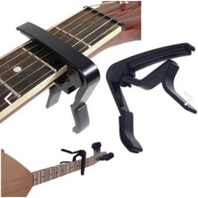 Nemesis Gitar ve Bağlama Kaposu Kelepçesi Siyah Fc-75 Capo