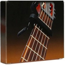 Nemesis Gitar ve Bağlama Kaposu Kelepçesi Siyah Fc-75 Capo