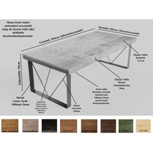 Ntconcept Doğa Masif Ahşap Toplantı Masası