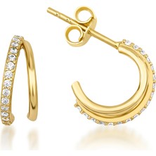 Kairos Jewelry 14 Ayar Altın Çift Sıra Halka Küpe

KRS-K122-14GEZ