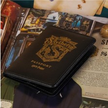 Slytherin Pasaport Kılıfı Lisanslı Deri