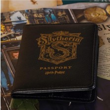 Slytherin Pasaport Kılıfı Lisanslı Deri