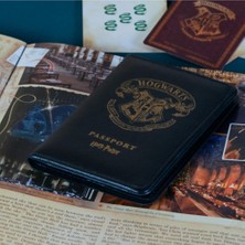 Hogwarts Pasaport Kılıfı Lisanslı Deri