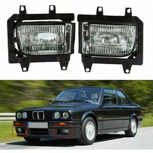 Decisive -Bmw E30 Farlar Sis Farları E30 Tampon Işık 318I 325I 325E Sis Lambası Sis Farları Drl 63171385945/63171385946 (Yurt Dışından)