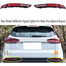 Decisive Araba Sol Arka Sis Lambası Montaj Fren Reflektör Sinyal Işıkları Geely Atlas Pro Azkarra Boyue Için (Yurt Dışından)