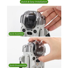 Decisive Mini 4 Pro Lens Kapağı Gimbal Entegre Hızlı Açılan Koruyucu Kapak Kurbağa Koruyucu Kapak Aksesuarı (Yurt Dışından)