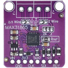 Decisive MAX31865 PT100/PT1000 Rtd-Dijital Dönüştürücü Kartı Sıcaklık Termokupl Sensörü Amplifikatör Modülü 3.3 V/5 V (Yurt Dışından)