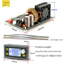 Decisive 1200W Dc Cnc Antihipertansif Boost Dönüştürücü 6-70V Ayarlanabilir Güç Kaynağı Girişi Sabit Voltaj Solar Şarj Modülü (Yurt Dışından)