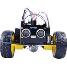 Decisive Araba Akıllı Robot Programlama Kiti Dıy Elektronik Kit Akıllı Araba Robot Kiti Programlama Öğrenme Programlama Kiti (Yurt Dışından)