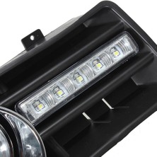 Decisive 2 x LED Izgara Izgara Tampon Sis Önleyici Farlar Far 97-06 Golf 4 Mk4 Iv Siyah (Yurt Dışından)