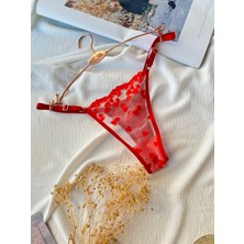 La Madame Toxiq Heart Bralet Takım