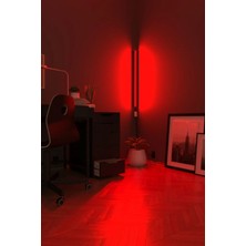 Luciole LED Abajur Aplik Gece Lambası Rgb Lambader 16 Renkli Uzaktan Kumandalı Işık 4 Animasyonlu