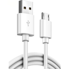 Beatitude Micro Şarj Girişli Telefonlara Uyumlu Micro USB Şarz Aleti Data Kablosu ve Adaptör Hızlı Şarj Cihazı