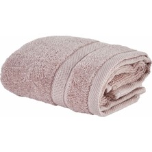 Karaca Home Comfort Touch Düz %100 Pamuk Havlu Pudra 30X50 cm